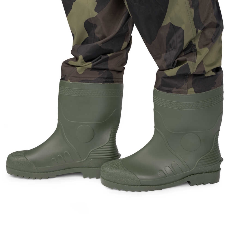 Avid Carp 420D Camo Chest Waders